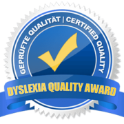 Dyslexia Award Auszeichnung